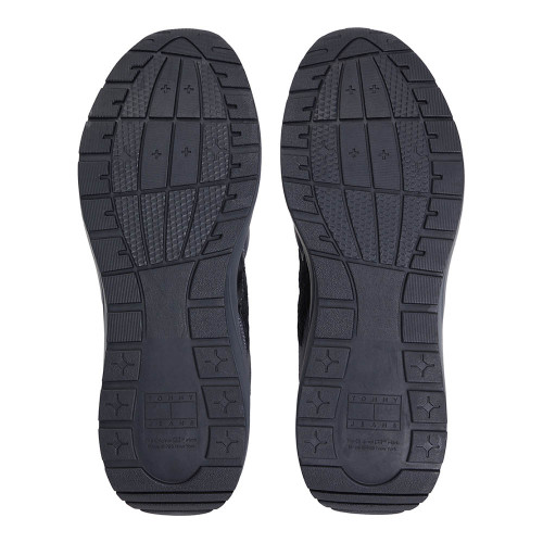 Tommy Hilfiger Mixed Texture Toggle Cord Trainers